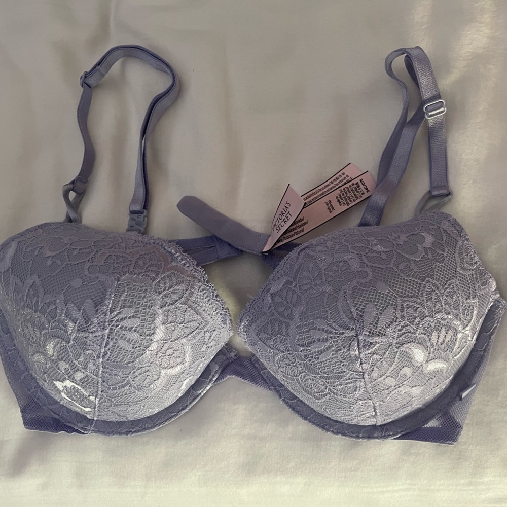 Victoria’s Secret Purple Lace Push Up Bra
